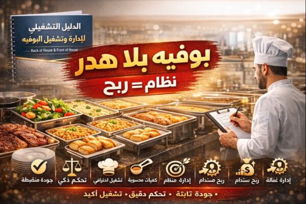عرضية دليل البوفيه الاحترافي مكون من 10 ملفات