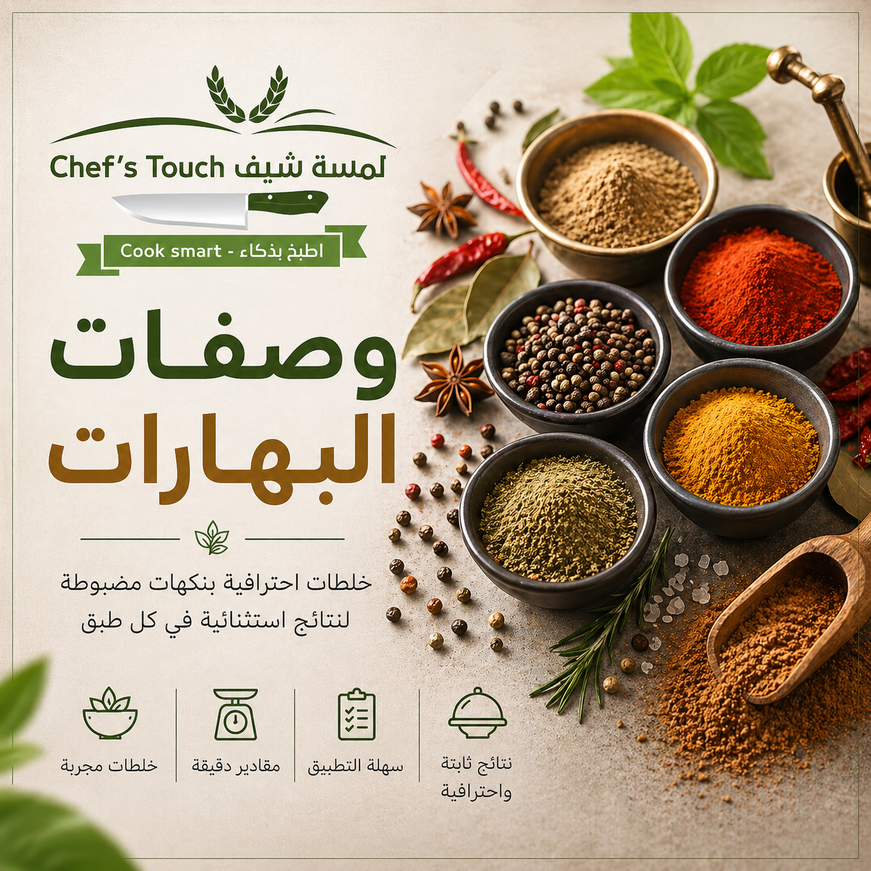 بهارات دجاج شاملة