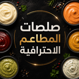 صوصات المطاعم الاحترافية